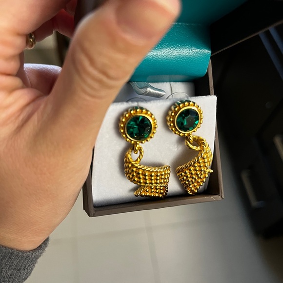 Swarovski vi ntage ea rrings - Picture 2 of 4